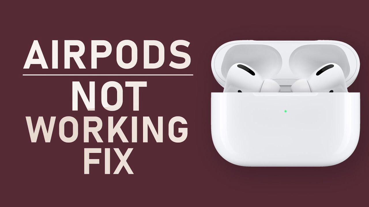 'Video thumbnail for How To Fix AirPods Not Working / No Audio'
