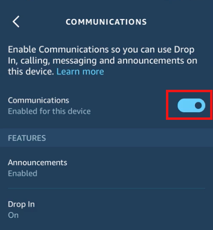 Alexa blinking green… 