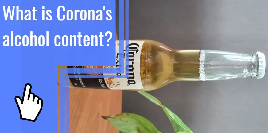 what is corona's alcohol content