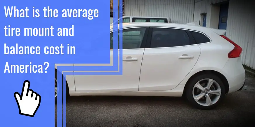 what is the average tire mount and balance cost in america