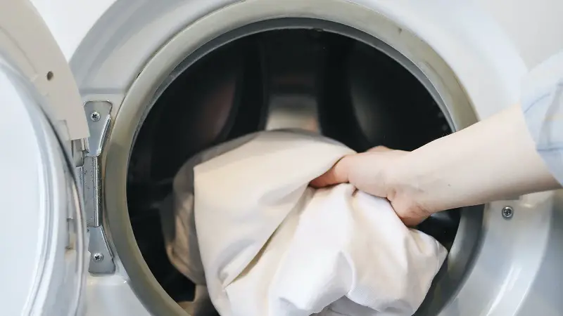 vent inside dryer looks burned