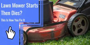 Lawn mower starts then dies? This is how you fix it