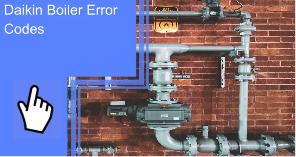 Daikin Boiler Error Codes