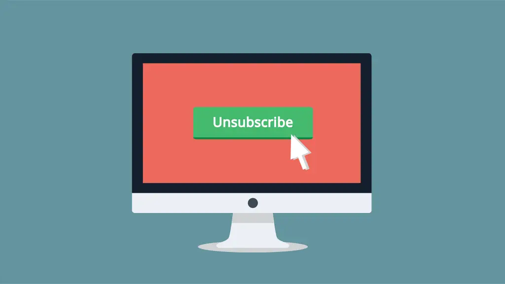 Unsubscribe from the Calendar