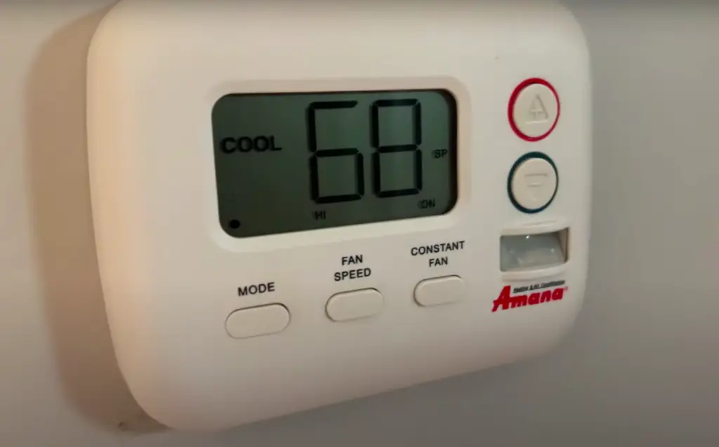 Amana Thermostat Troubleshooting